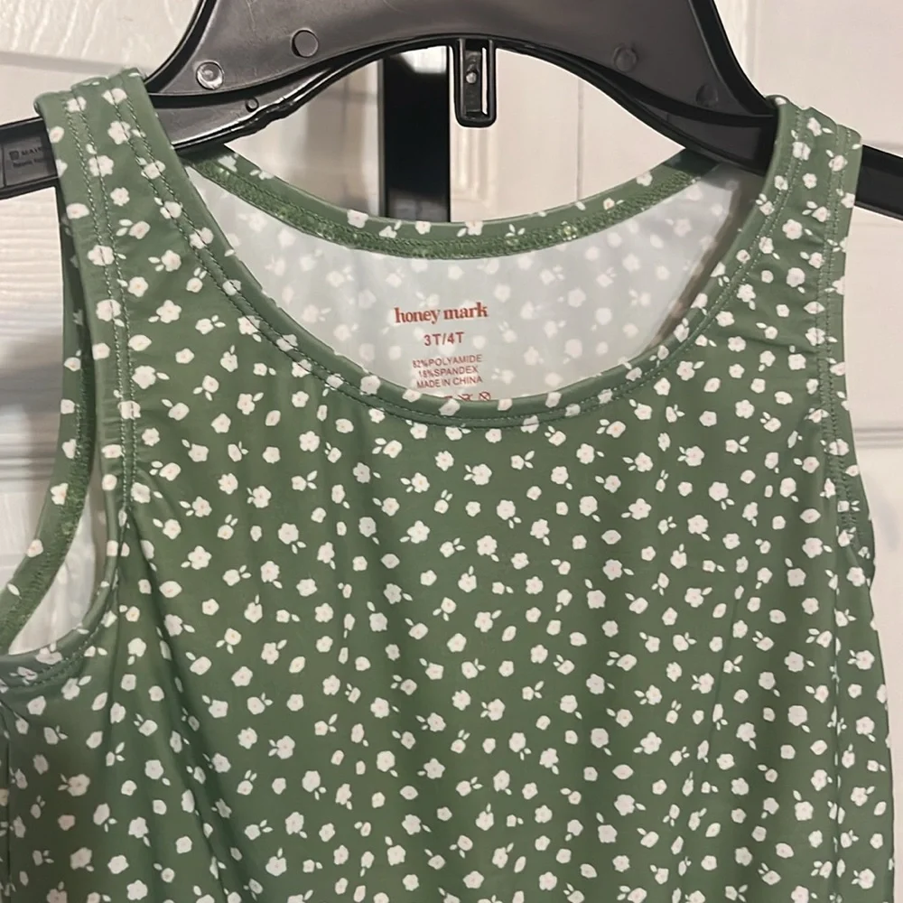 HONEY MARK KIDS SWIM ROMPER VARIOUS SIZES NWT HONEYMARK SWIM SUIT - Picture 3 of 5